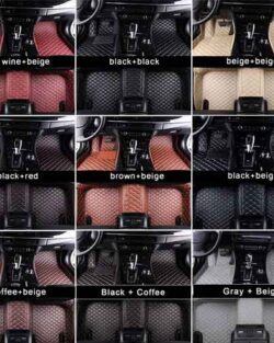 Elegant Cord Black Carpet Custom Fit Car Mats Compatible with MG Hector (Set of 5 Pcs), Polypropylene